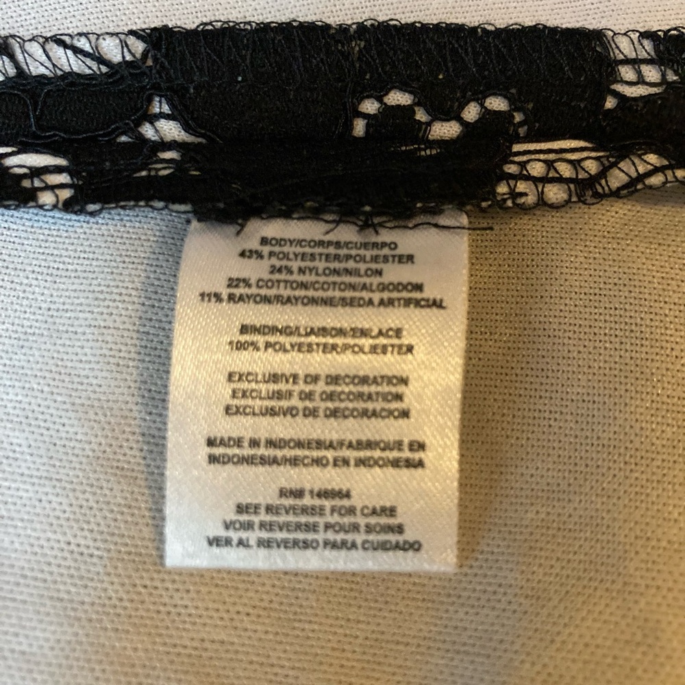 NWT: Donna Ricco black lace sleeveless dress, size 14 - Picture 9 of 12